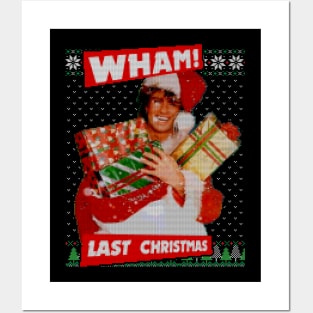 Wham! Last Christmas Ugly Sweater Posters and Art